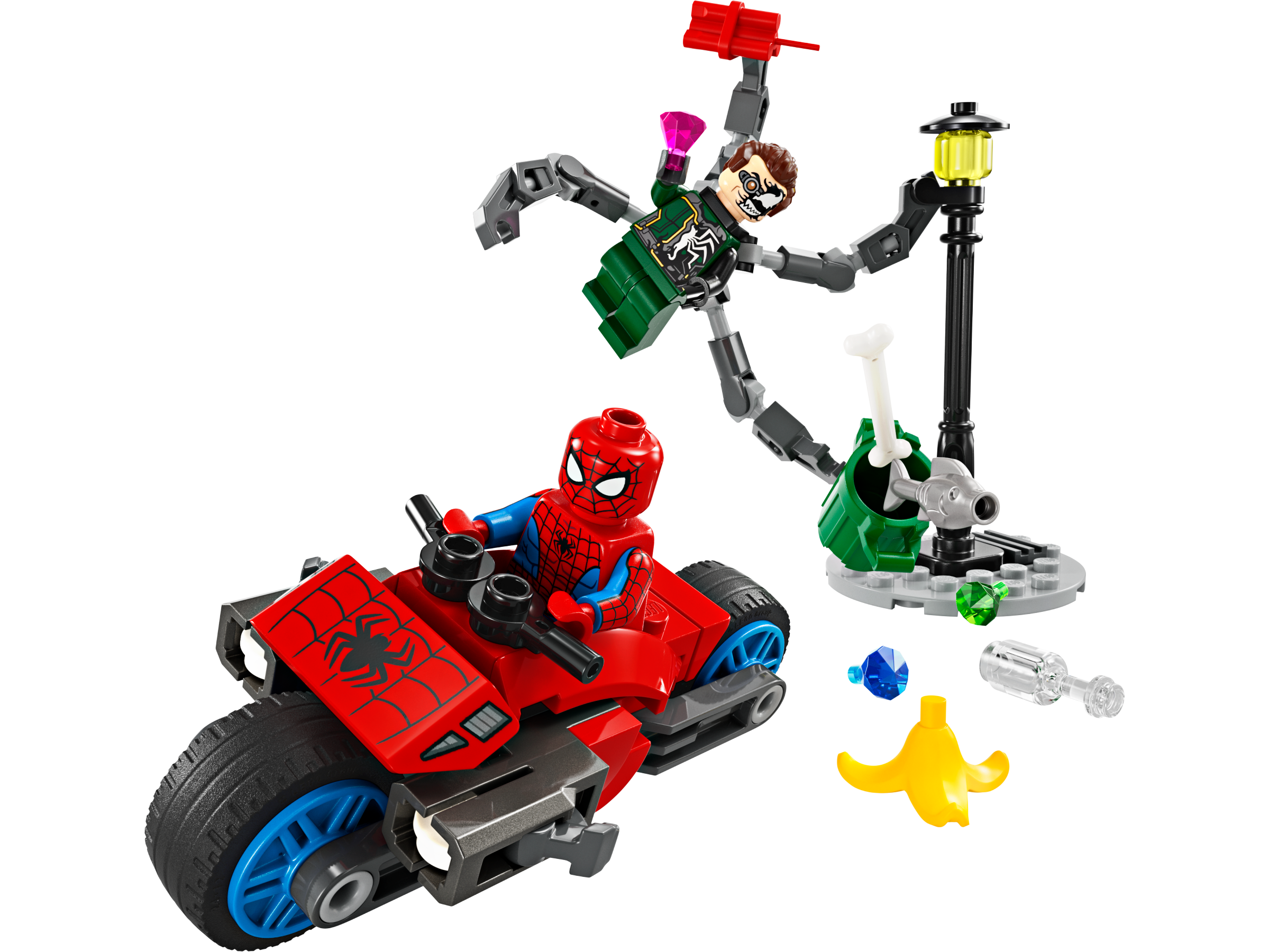 Voiture Spiderman et Doc Octo - Spidey Marvel Lego