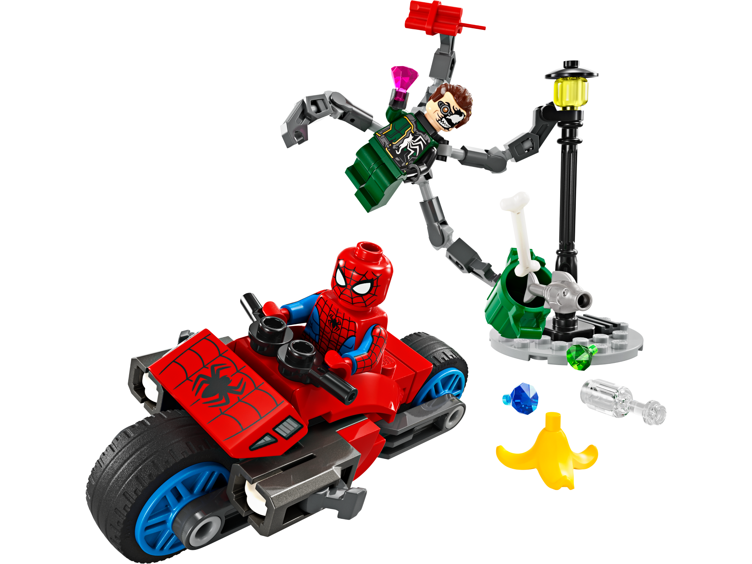 Motorcycle Chase: Spider-Man vs. Doc Ock 76275 | Spider-Man | Buy online at  the Official LEGO® Shop US