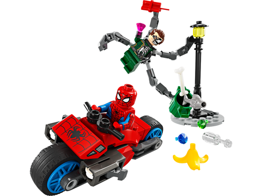 LEGO 76275 - Motorcykeljagt: Spider-Man mod Doc Ock
