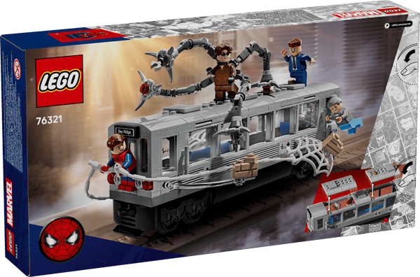 Spider-Man vs. Doc Ock Subway Train Scene - Image 14