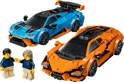 Lamborghini Revuelto e Huracán STO — set LEGO 77238