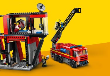 LEGO® City: Giocattoli dei pompieri e della polizia