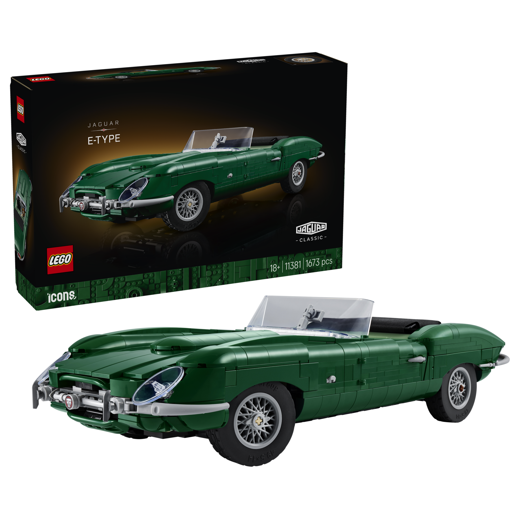 Lego Icons 11381 Jaguar E-Type