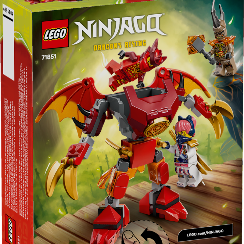 Kai's Dragon Mech Battle Pack 71851 | NINJAGO® | Buy online at the Kai's Dragon Mech Battle Pack 71851 | NINJAGO® | Buy online at the