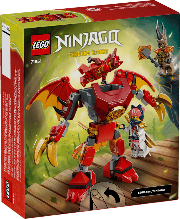 LEGO 71851 Pack de combat : le robot dragon de Kai — visuel 7 sur 7