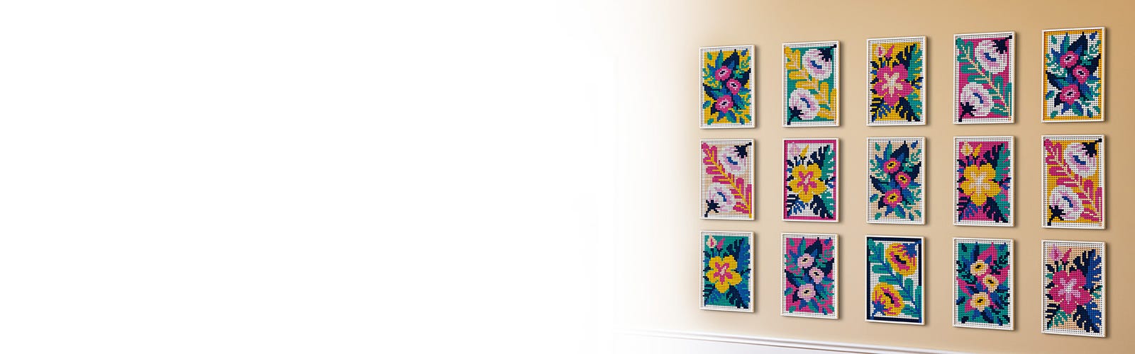 LEGO 31207 Art Floral, Accessoire de Décoration Intérieure, Tableau  Personnalisé, Fleurs Artificielles, Collection, Nature, Loisir Créatif  Adultes : : Cuisine et Maison