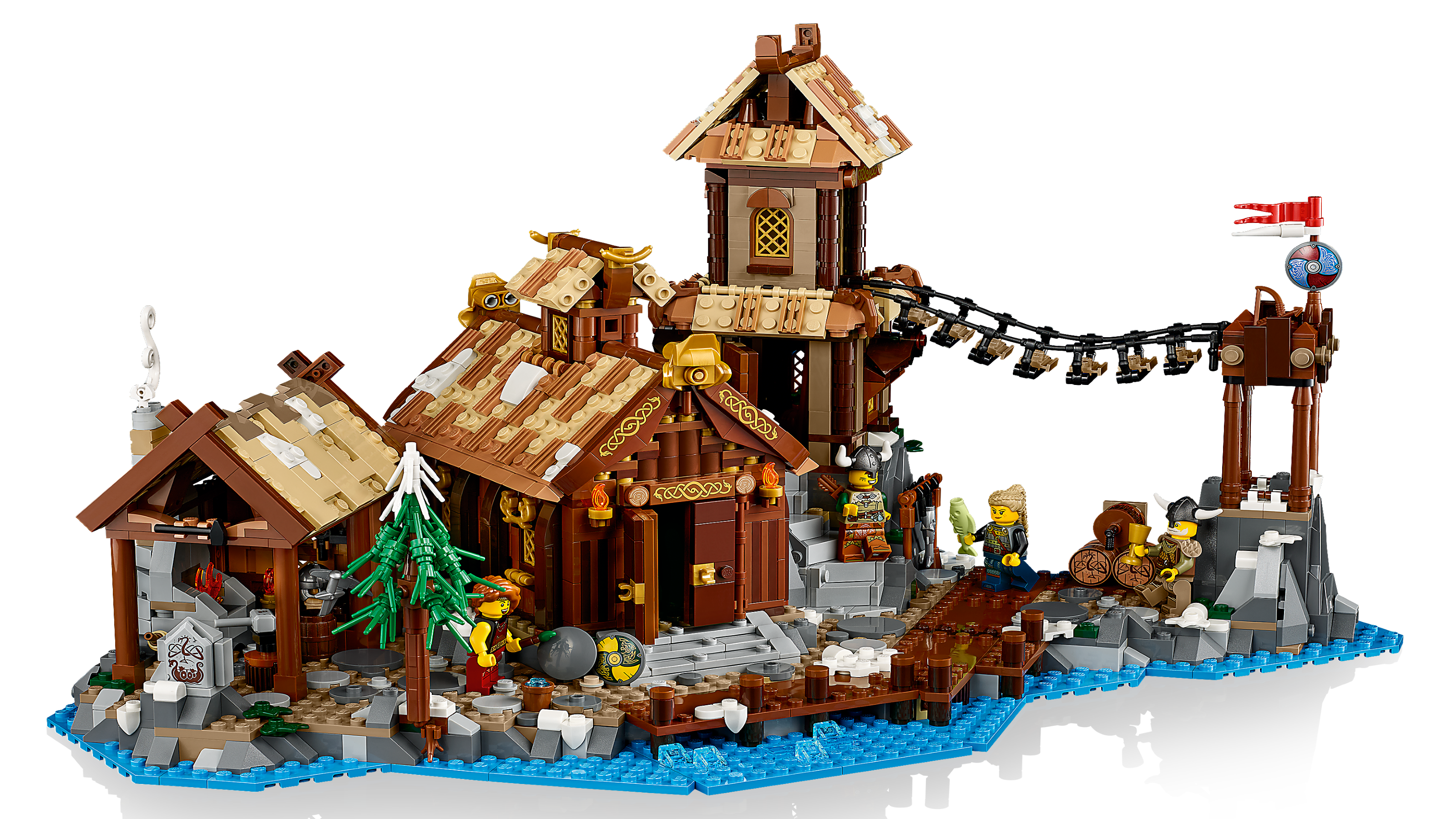LEGO Ideas 21343 Villaggio Vichingo, Kit Modellismo per Adulti da  Costruire, da collezione in Vendita Online
