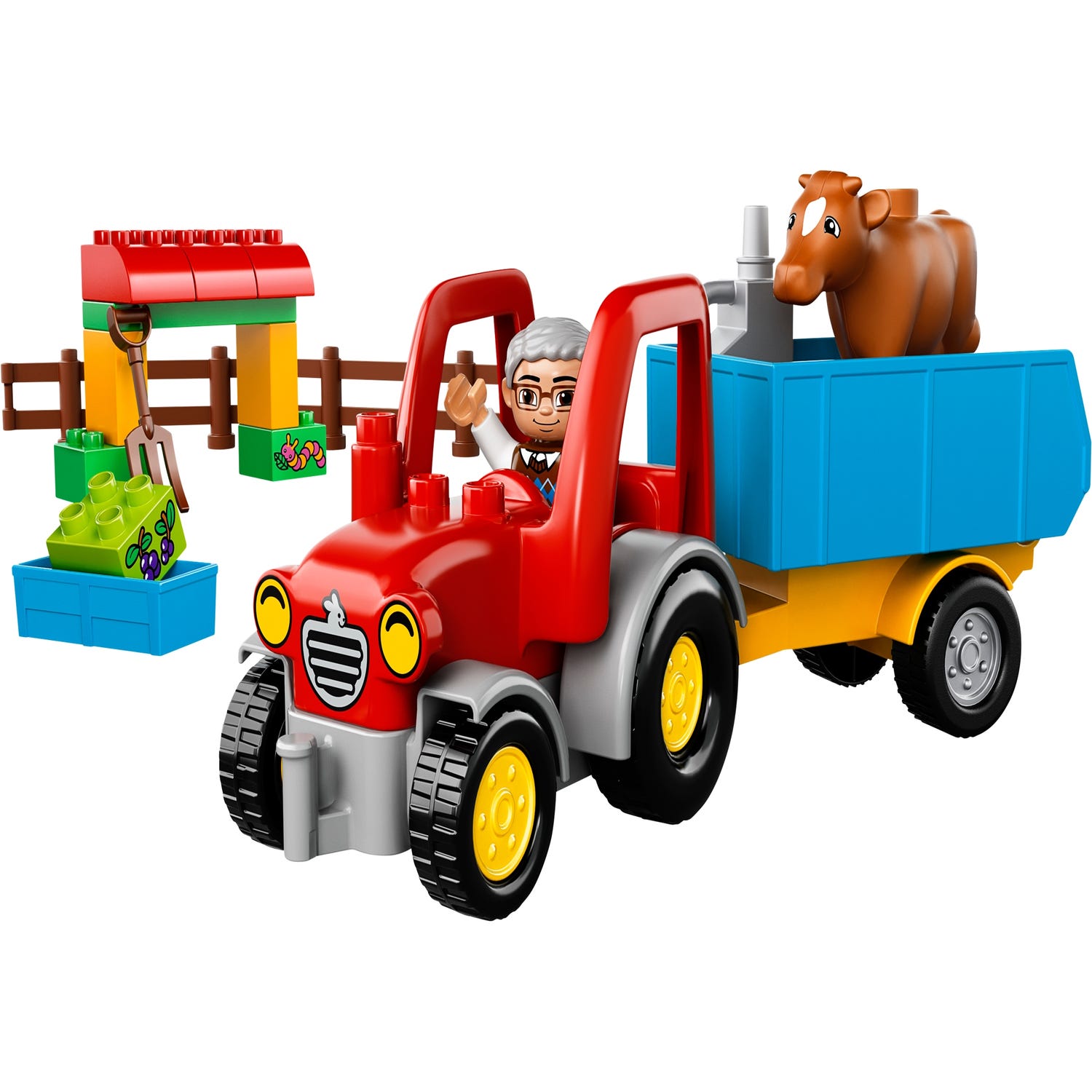 rabat Afdeling Vægt Traktor på bondegården 10524 | DUPLO® | Officiel LEGO® Shop DK