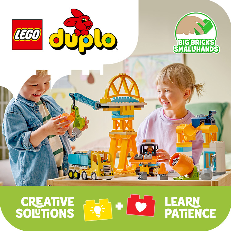 3 in 1 Construction Site and Vehicles 10476 | DUPLO® | Buy online
