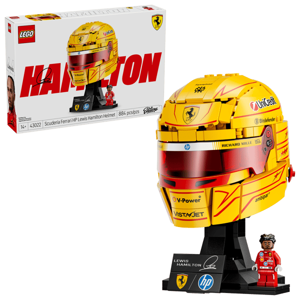 Scuderia Ferrari HP Lewis Hamilton Helmet - Image 3