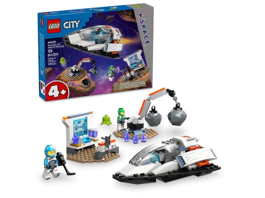 LEGO 60429 - Rumskib og asteroideforskning