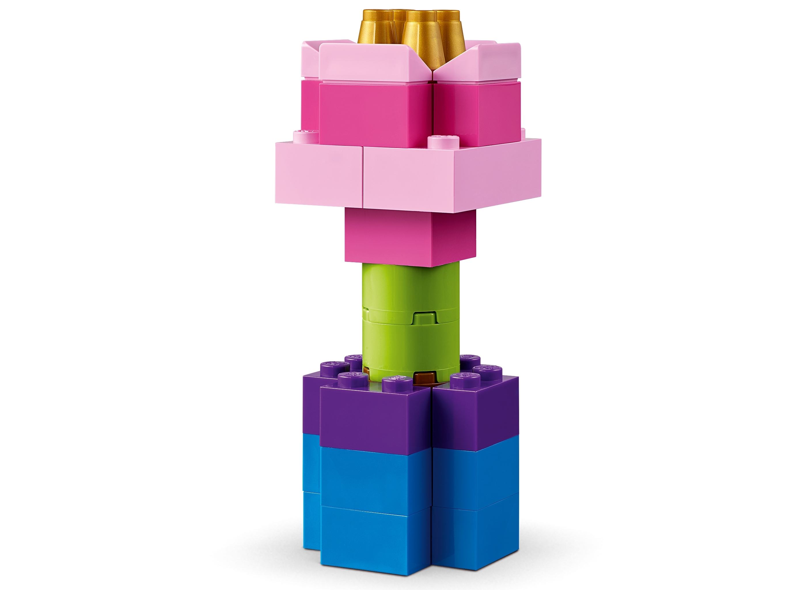 LEGO Parte 48002 Nero 2 x 2 x 20 barca albero con fori & Scuro Abbronzatura parti 