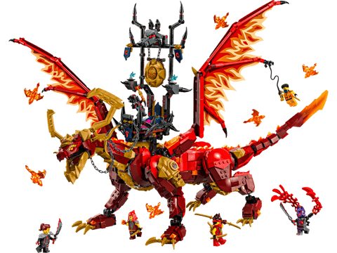 Drago-Sorgente del Movimento — set LEGO 71822