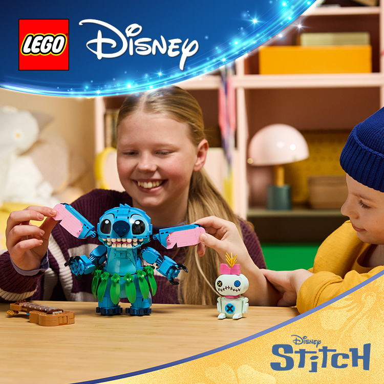 Stitch & Scrump 43296 | Disney™ | Buy online at the Official LEGO