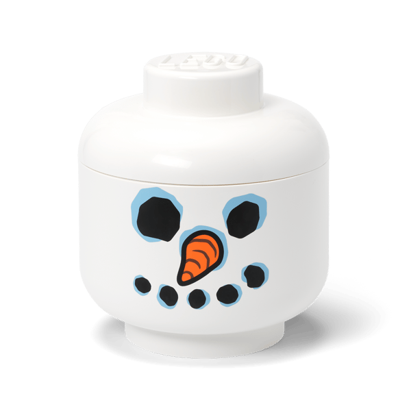 LEGO 5009865 Grande boîte de rangement Tête de bonhomme de neige