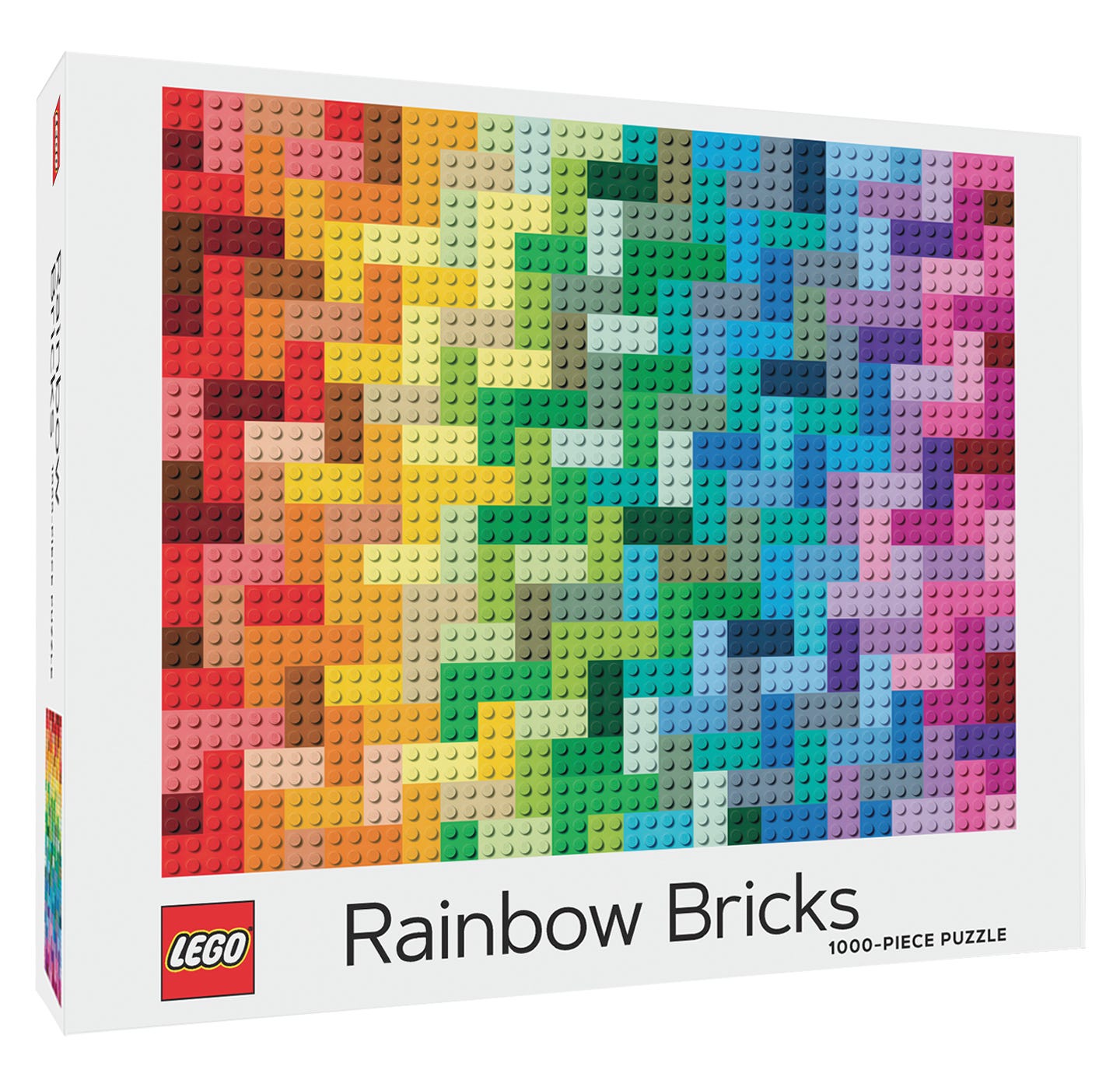 Zdjęcia - Klocki Lego Puzzle z tęczowymi klockami - 1000 elementów 
