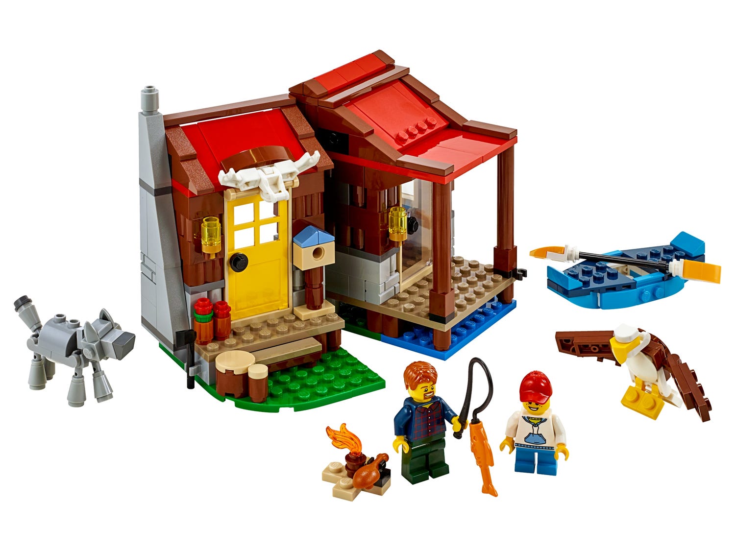 아웃백 통나무 집 31098 | 크리에이터 3-In-1 | Lego® Shop Kr