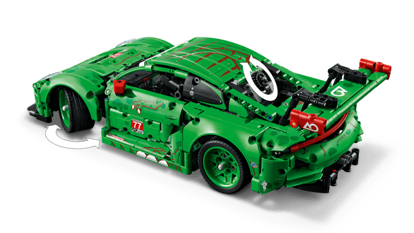 LEGO 42224 Voiture Porsche 911 GT3 R REXY AO Racing — visuel 6 sur 8