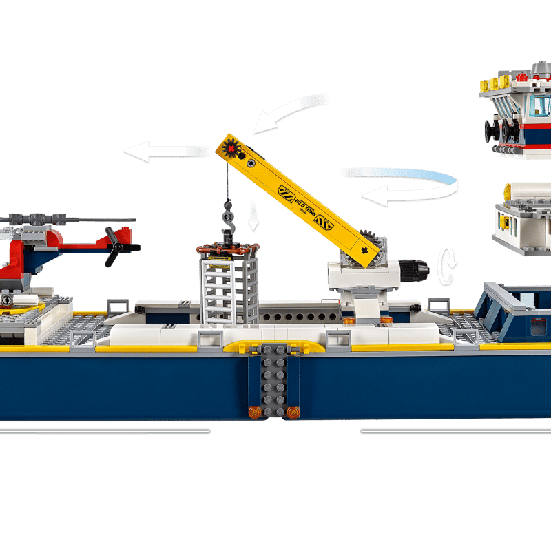 Ocean Exploration Ship 60266 | City | Buy online at the Official Ocean Exploration Ship 60266 | City | Buy online at the Official
