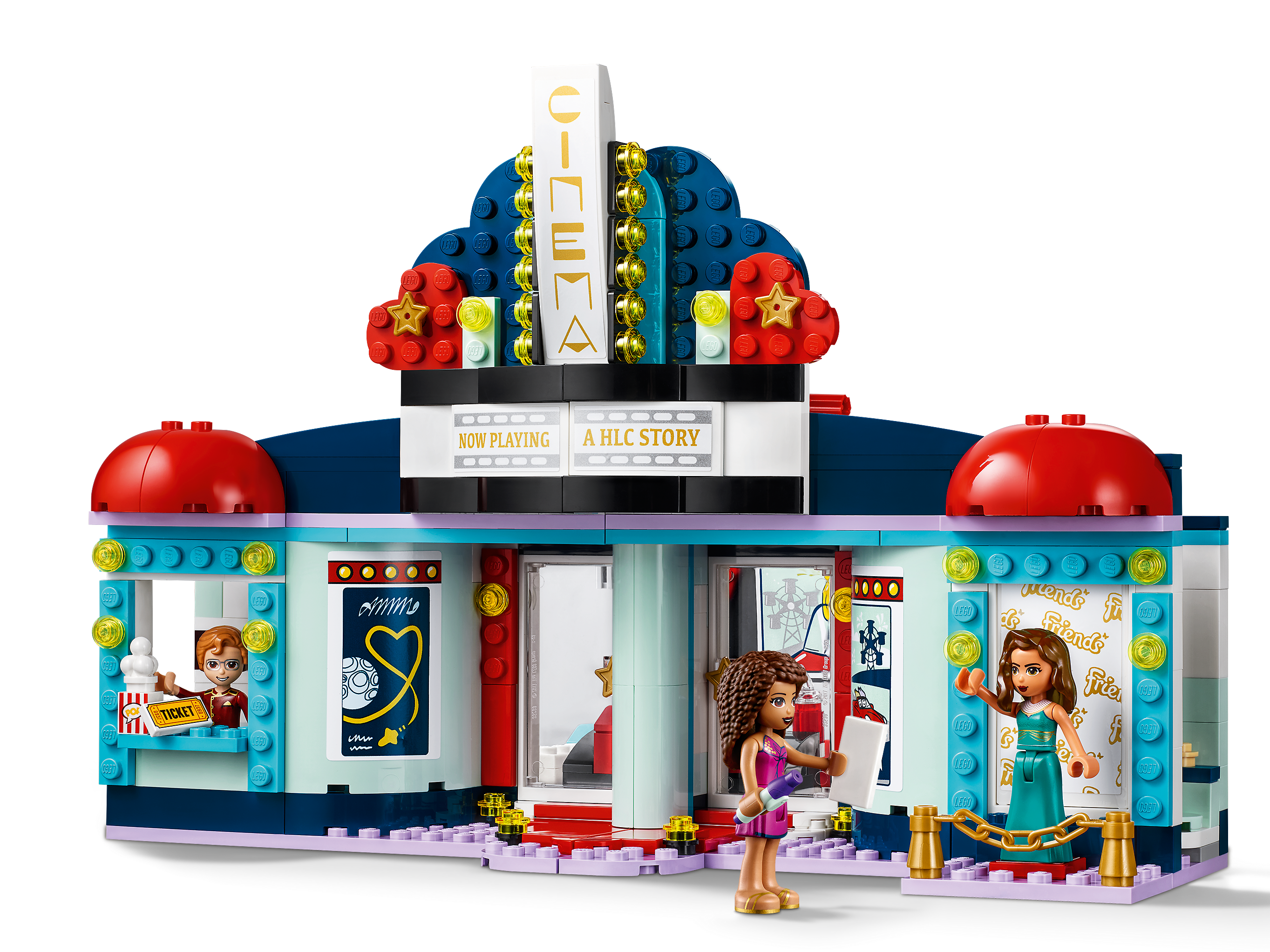 gallon Dyrke motion Transistor Heartlake City Movie Theater 41448 | Friends | Buy online at the Official  LEGO® Shop US