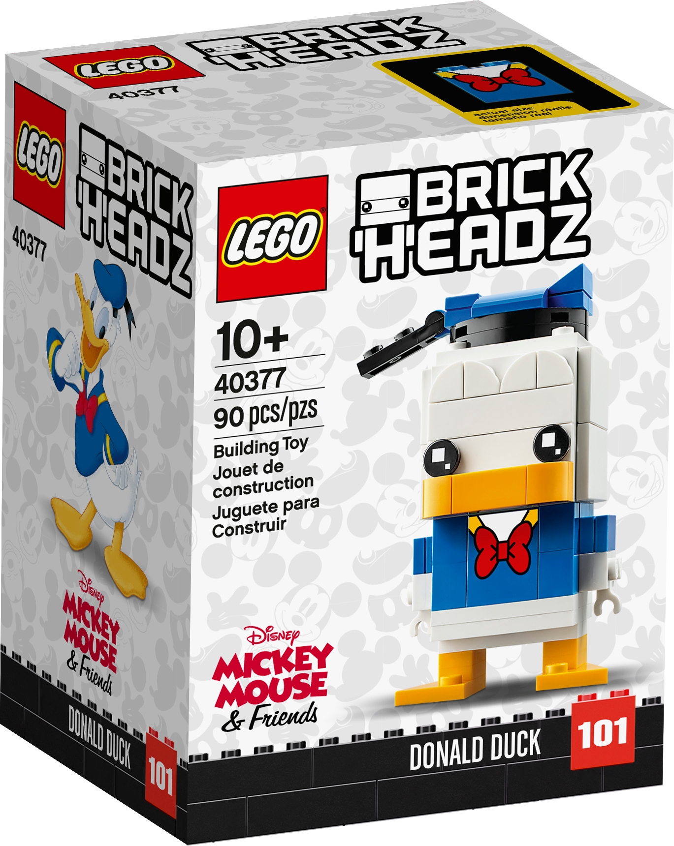 Lego Brick Headz 40377 Paperino 