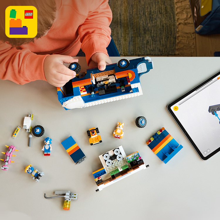 チームソニックの指令トラック 77006 | LEGO® Sonic the Hedgehog