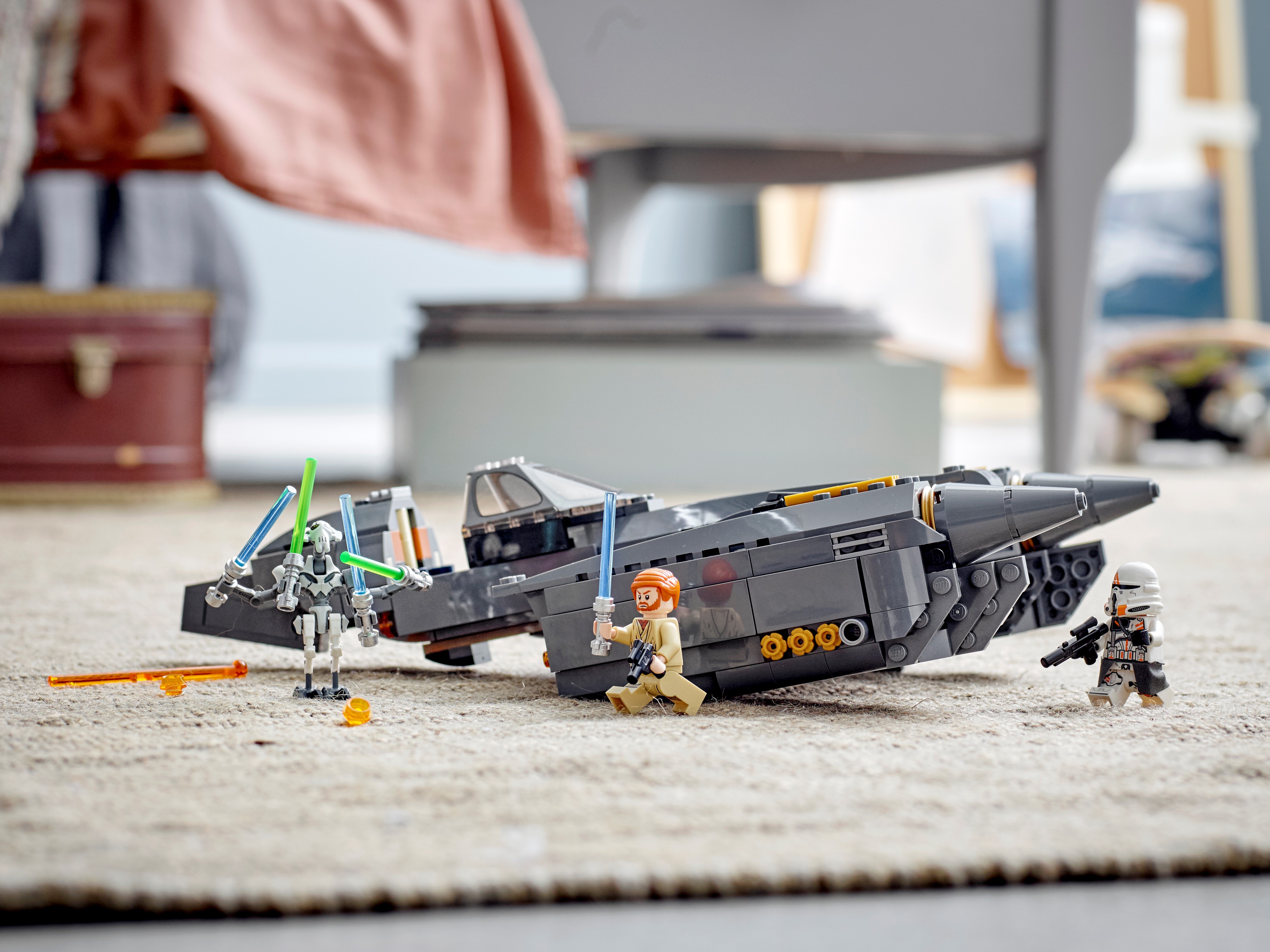 Lego Star Wars Airborne Clone Trooper SW1100 Grievous's Starfighter 75286 NEW