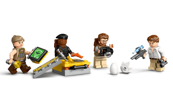 LEGO 76976 Mission aérienne avec le spinosaure et le quetzalcoatlus — visuel 5 sur 8