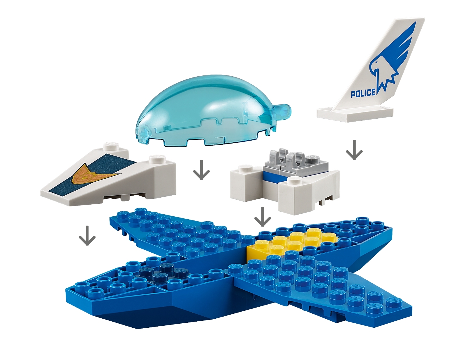 Sky Police Jet Patrol - Lego