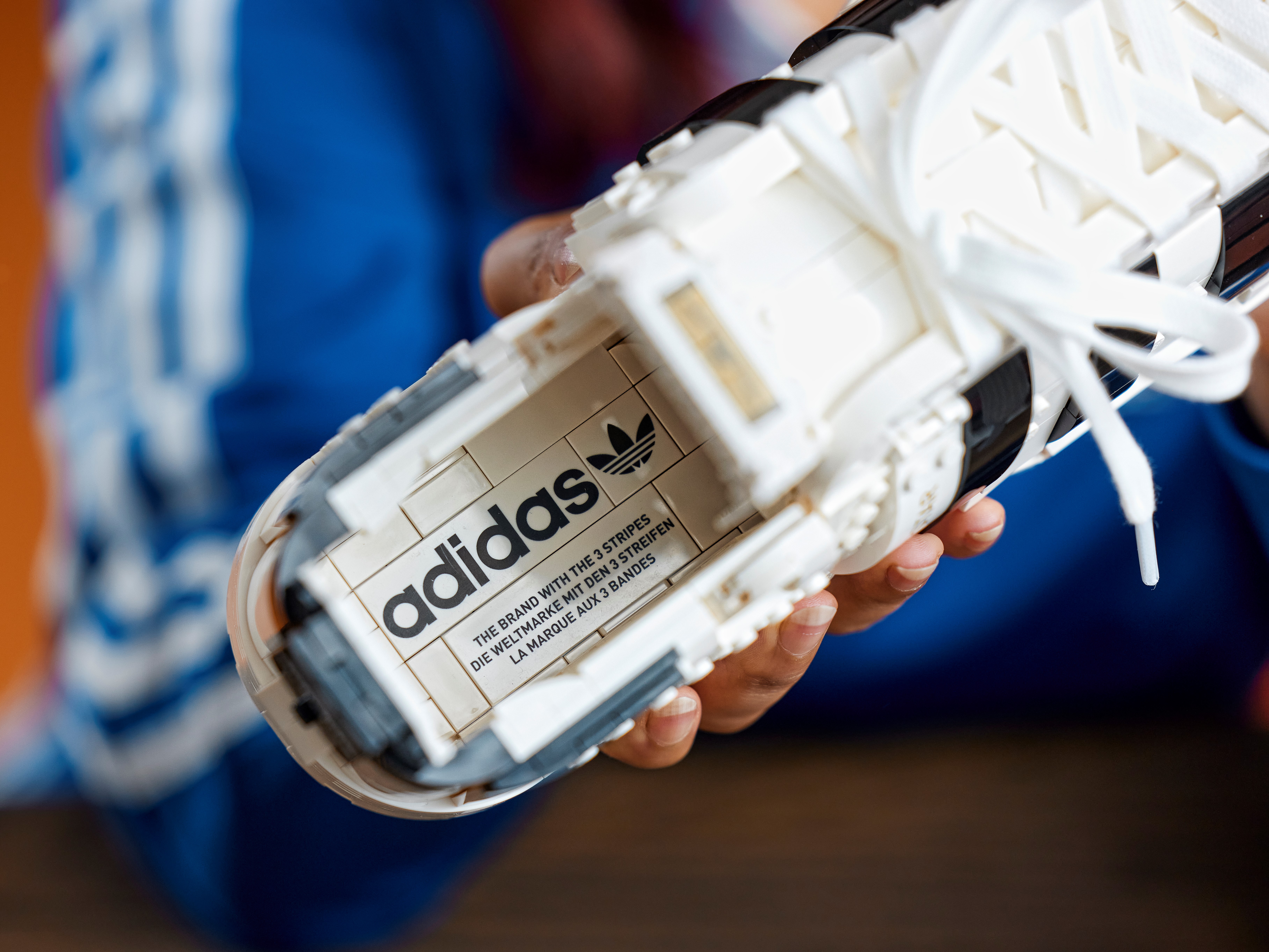 Inside the LEGO adidas Originals Superstar 