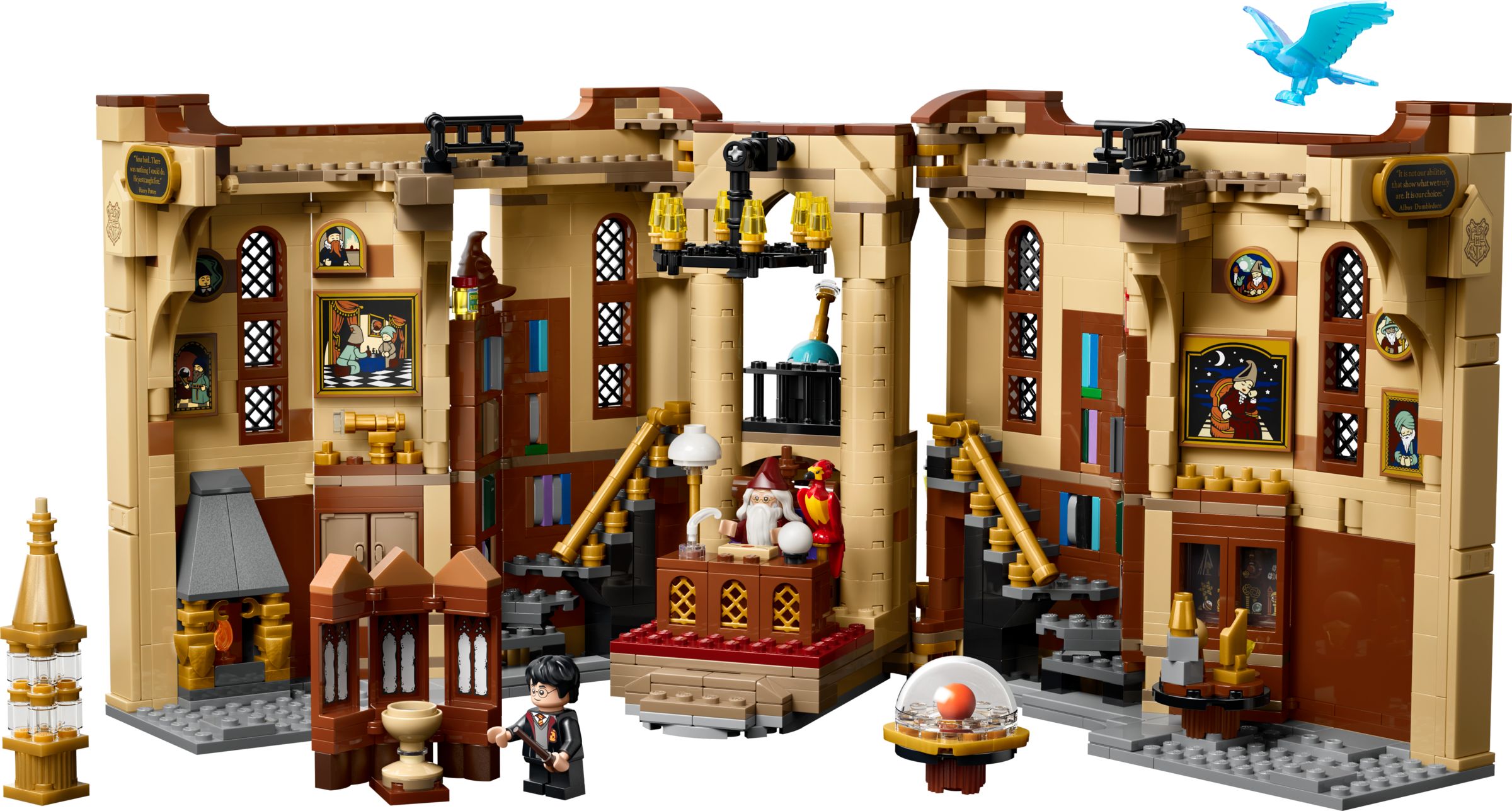 Set  LEGO Harry Potter 76478 Book Nook: Dumbledore's Office
