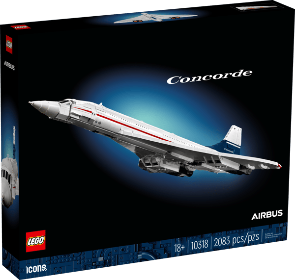 LEGO 10318 Le Concorde — visuel 2 sur 8