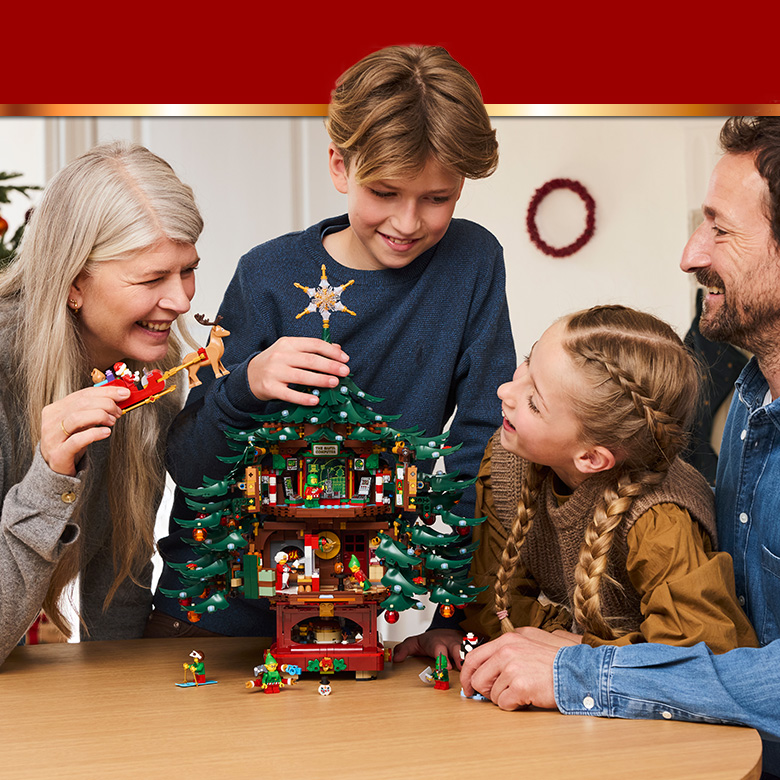 家族でかざろう！クリスマスツリー 41843 | LEGO® Icons |レゴ®ストア