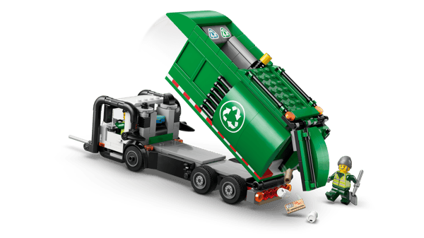 LEGO 60495 Le camion de recyclage — visuel 3 sur 8
