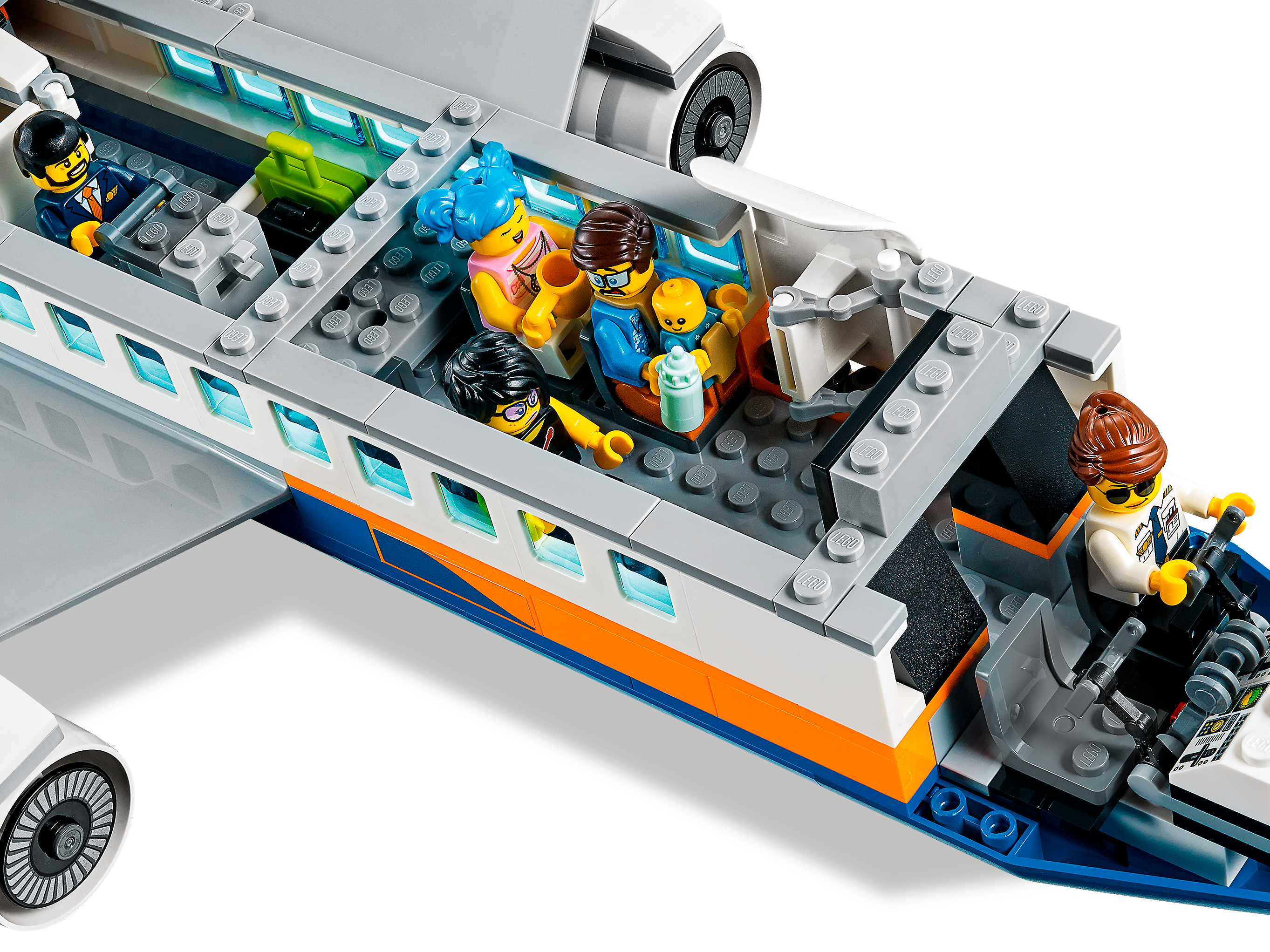 Lego 60262 City Passenger Airplane Building Set 