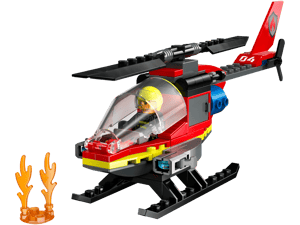 L’hélicoptère de secours des pompiers
