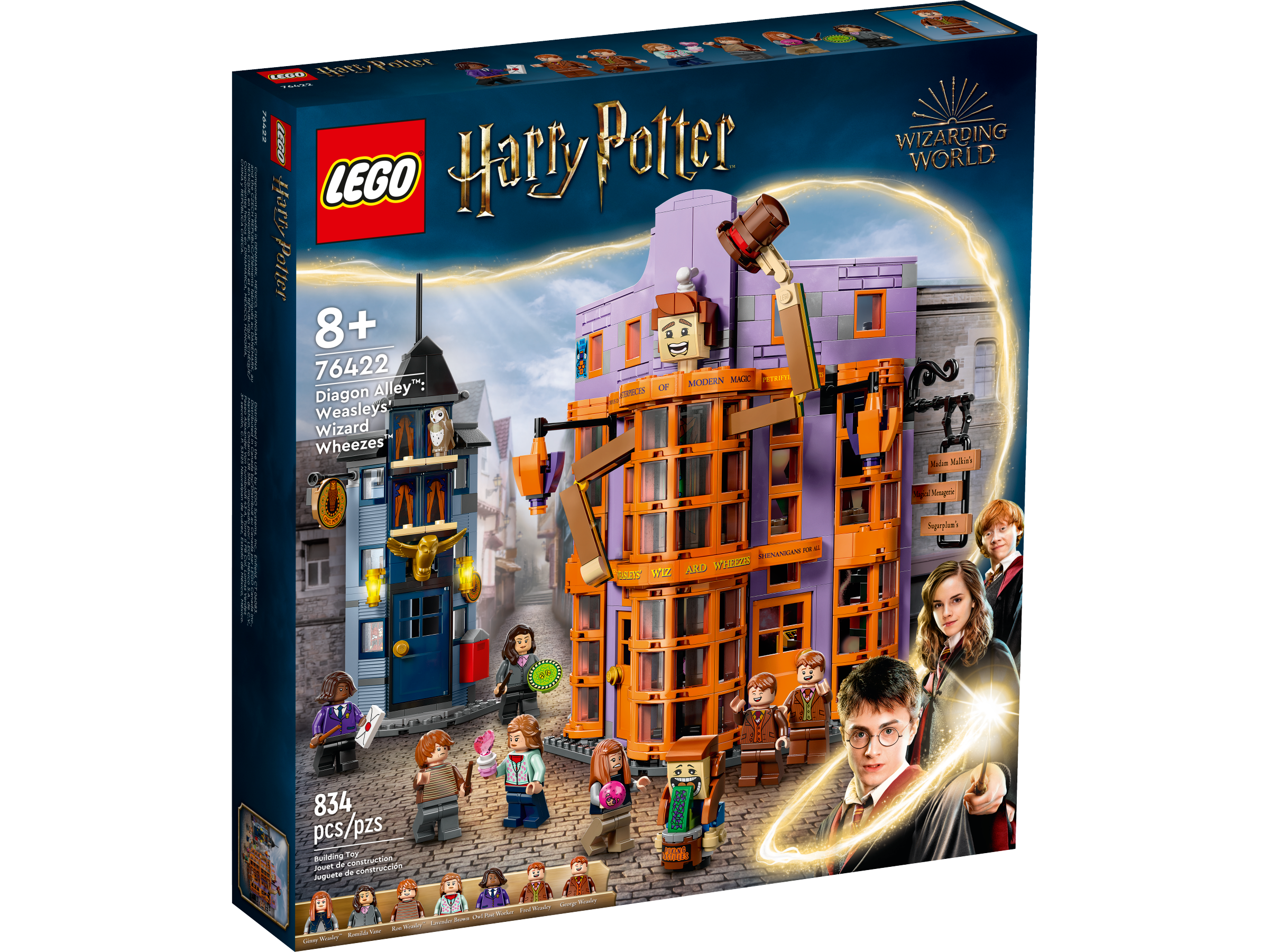 forfatter Uskyld Monet Diagon Alley™: Weasleys' Wizard Wheezes™ 76422 | Harry Potter™ | Buy online  at the Official LEGO® Shop US