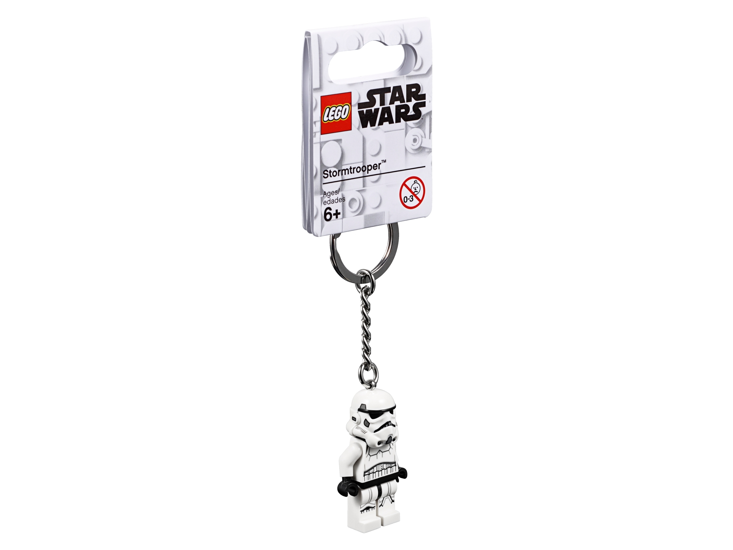 Star Wars Storm Trooper Keyring Key Keyring Chain 1.75 Metal Enamel Keychain 