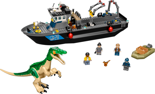 LEGO 76942 - World Baryonyx-dinosaurflugt i båd