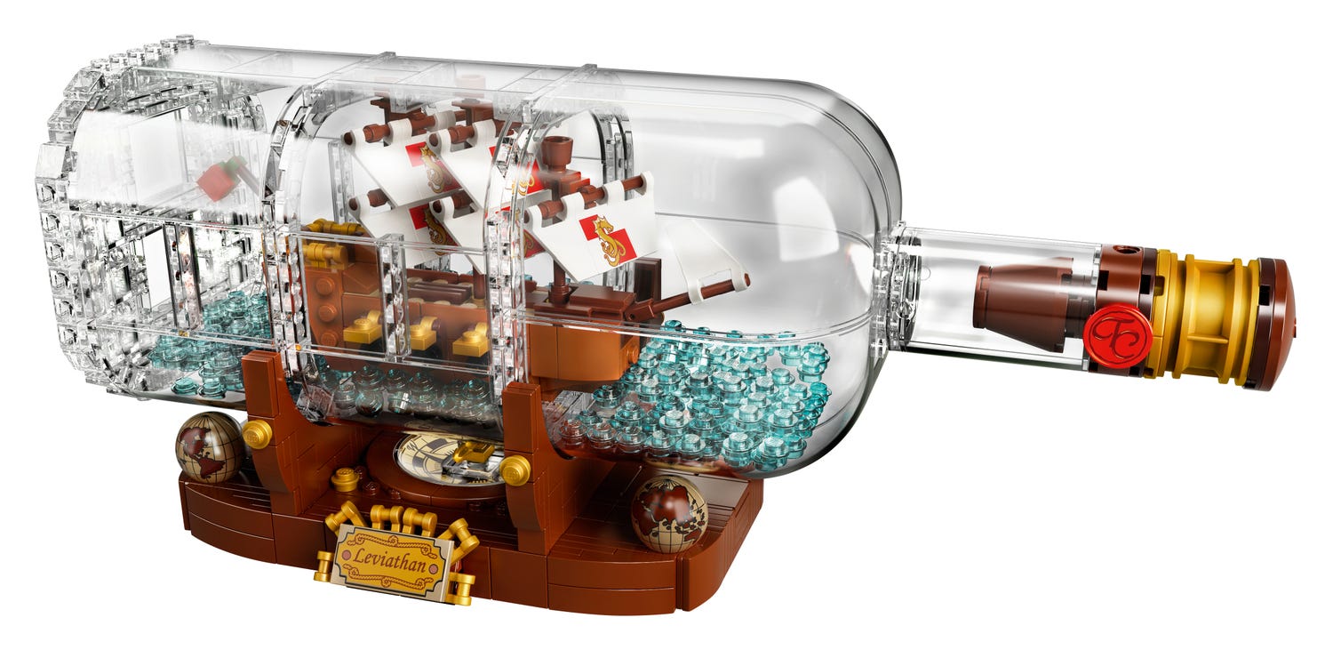 søster Monica kom sammen Ship in a Bottle 21313 | Ideas | Buy online at the Official LEGO® Shop US
