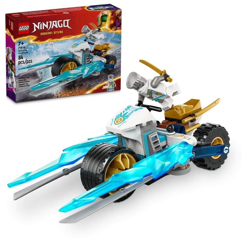 Zane's Ice Motorcycle 71816 | NINJAGO® | Buy online at the Zane's Ice Motorcycle 71816 | NINJAGO® | Buy online at the