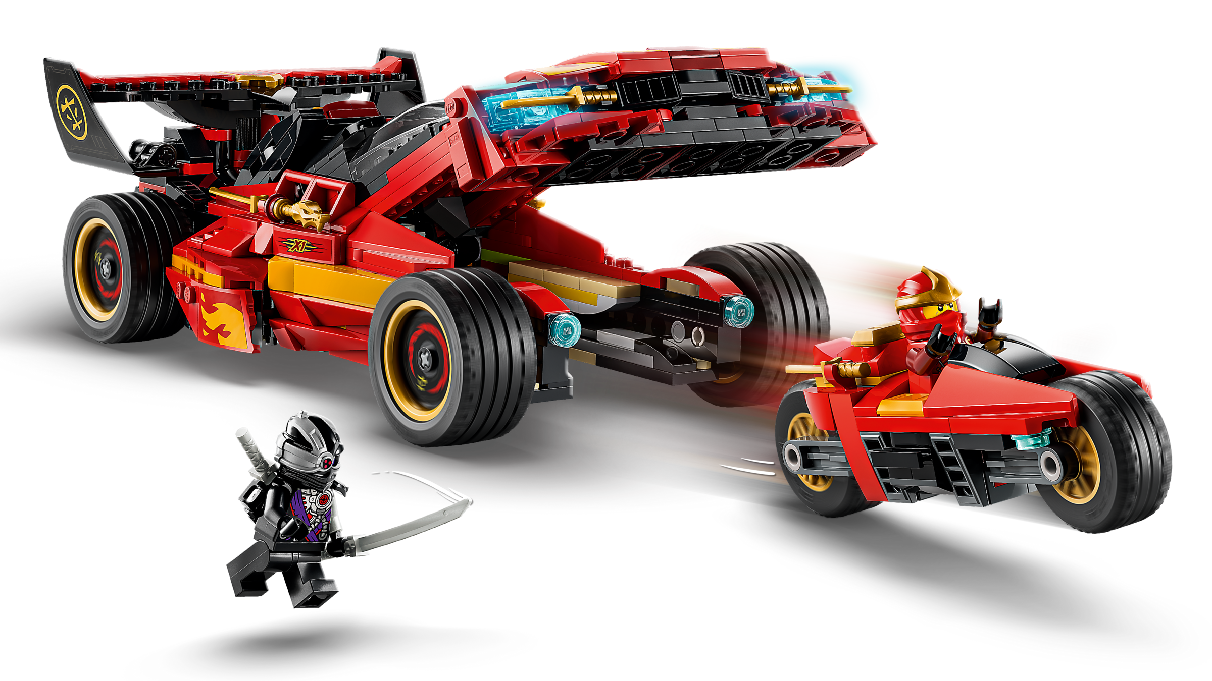 X-1 Ninja Charger 15th Anniversary 71867 | NINJAGO® | Buy online