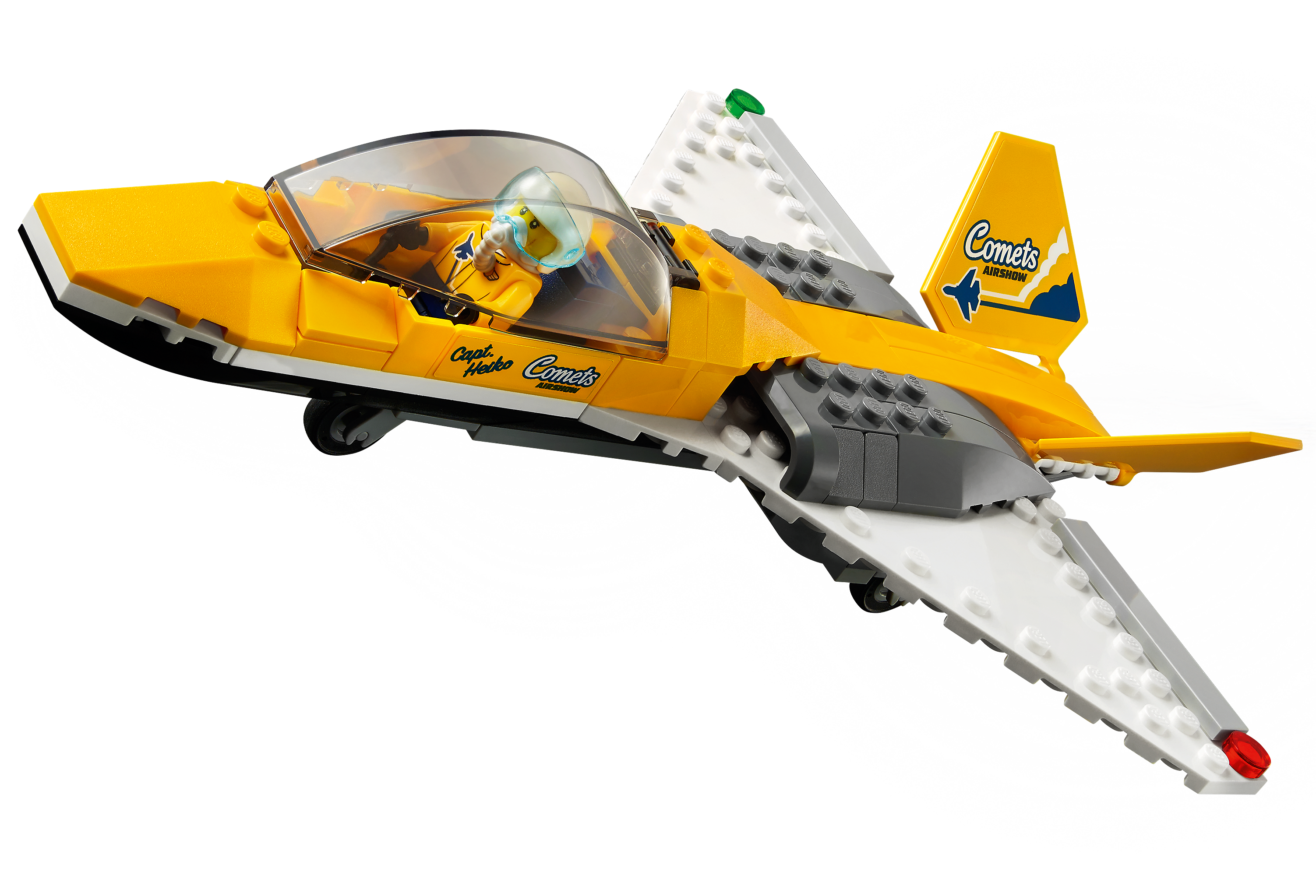 281 Pieces LEGO City Airshow Jet Transporter 60289 Building Kit for sale online 