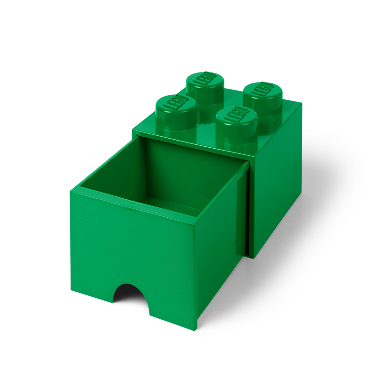 LEGO - Boîte de rangement lego modèle 4 - vert avec tiroir