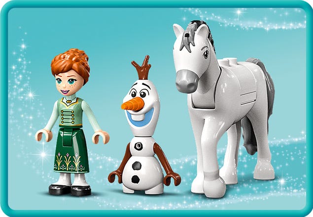 Klæbrig assimilation Oversætte Anna and Olaf's Castle Fun 43204 | Frozen | Buy online at the Official LEGO®  Shop US
