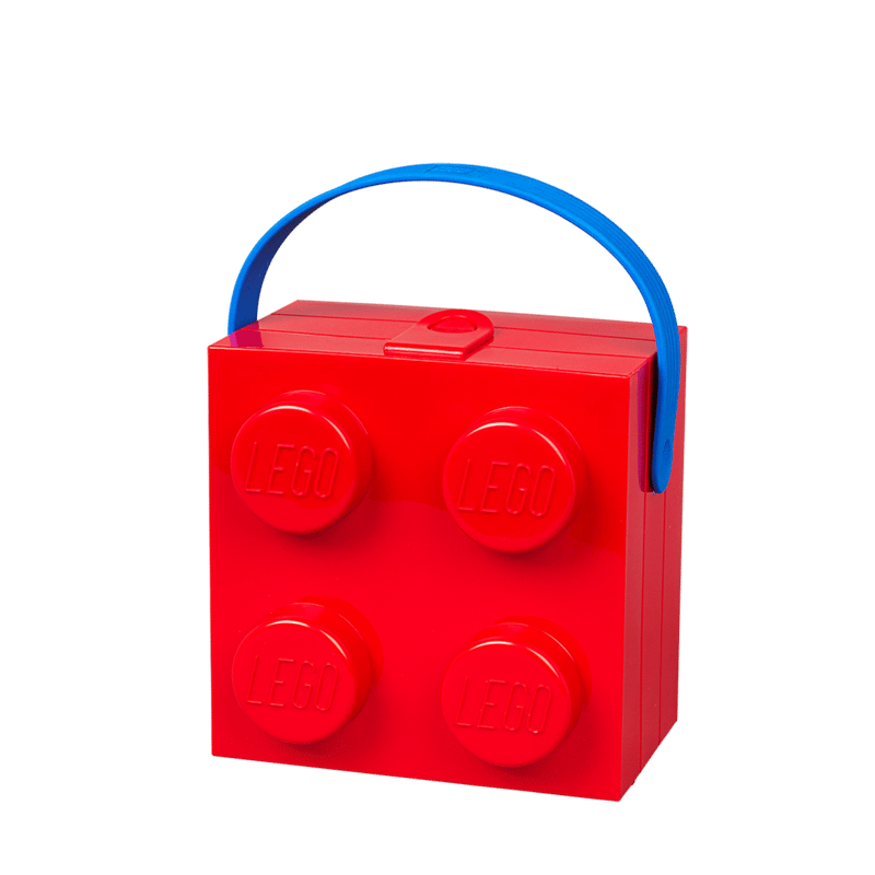 Le set LEGO 5007269 Boîte à poignée - rouge