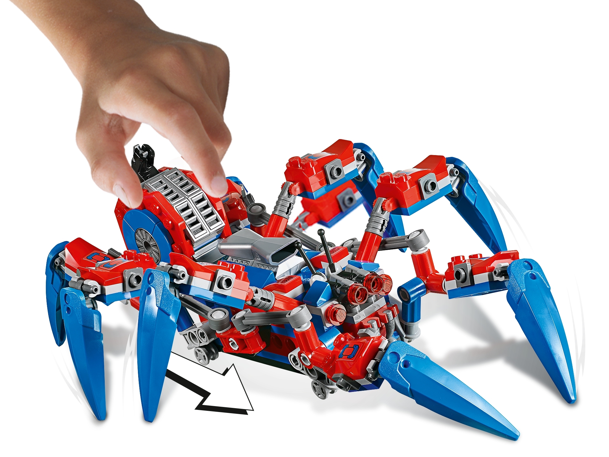 for sale online 76114 LEGO Spider-Man's Spider Crawler Super Heroes