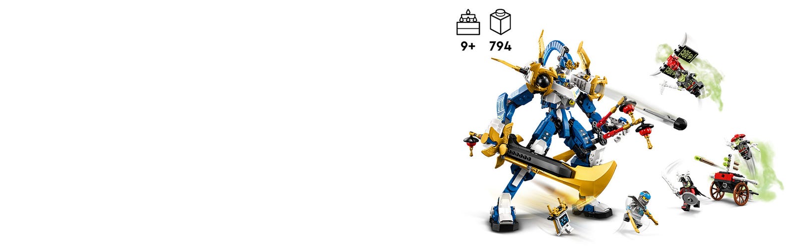 LEGO 71785 Jay's Titan Mech - LEGO Ninjago - BricksDirect