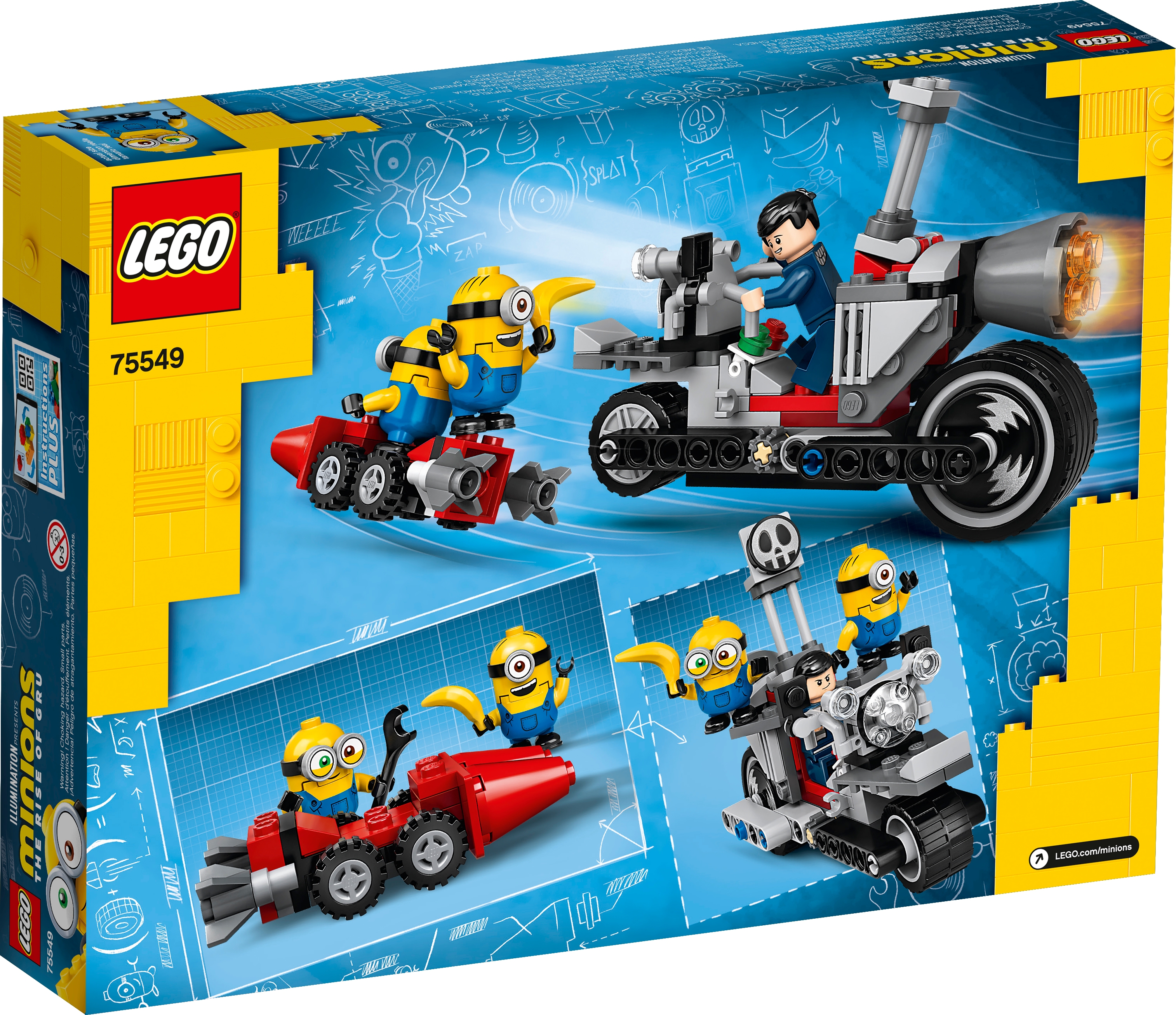 Details about   LEGO 75549 MINIONS GRU Minifigure & Bike ONLY Mini Figure Minifig MINT CONDITION