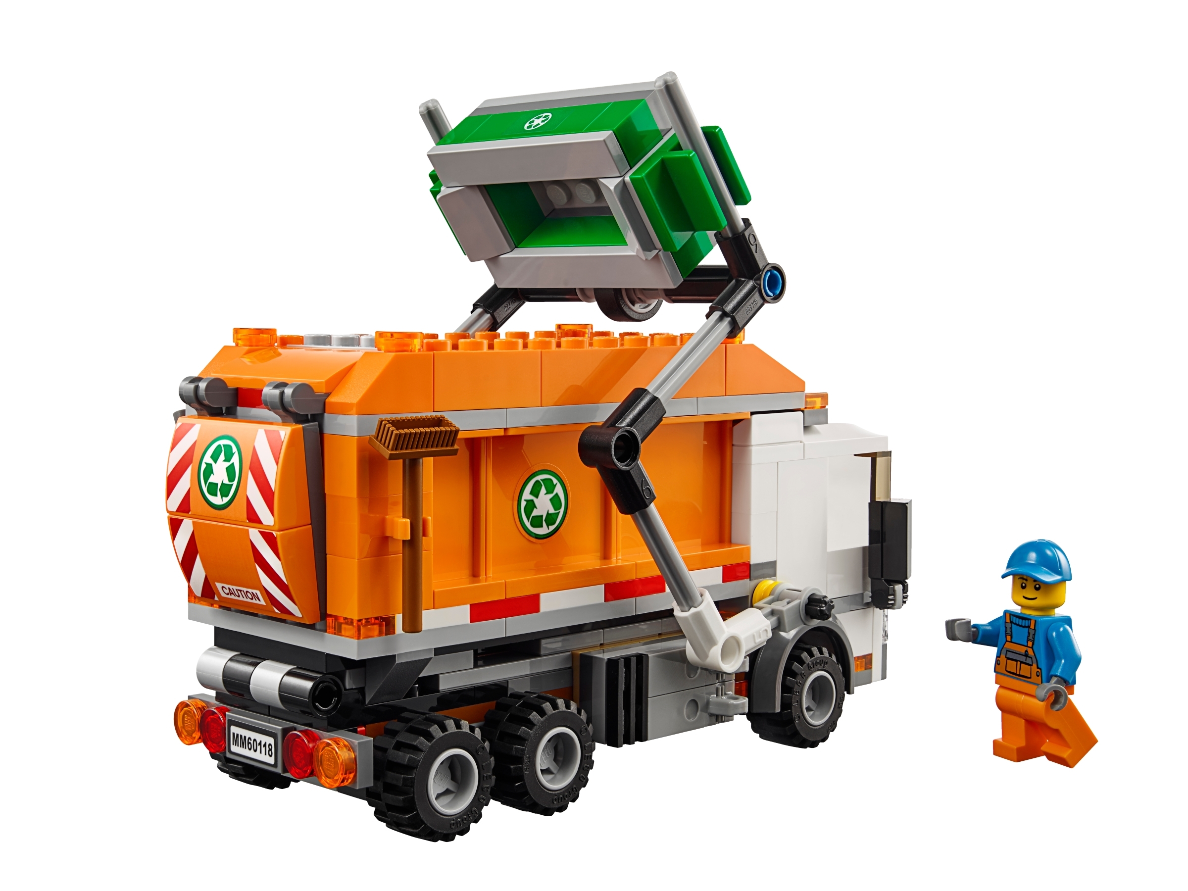 Müllabfuhr Lego® City 60118 mit Bauanleitung BA 